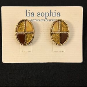NWT lia sophia Post Earrings